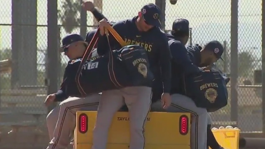 Brewers spring training, players look forward to Opening Day